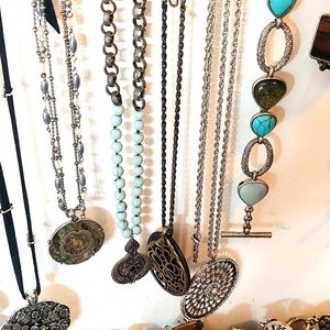 Assortment of necklaces bracelts